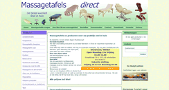 Desktop Screenshot of massagetafelsdirect.nl